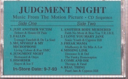 Judgment night music - night,