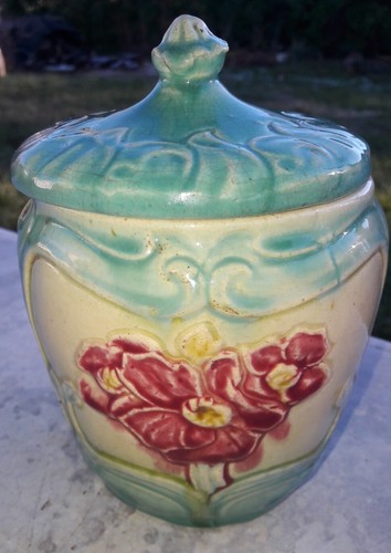 Rare ancien pot tabac - pot,