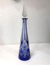 Ancienne carafe en cristal de