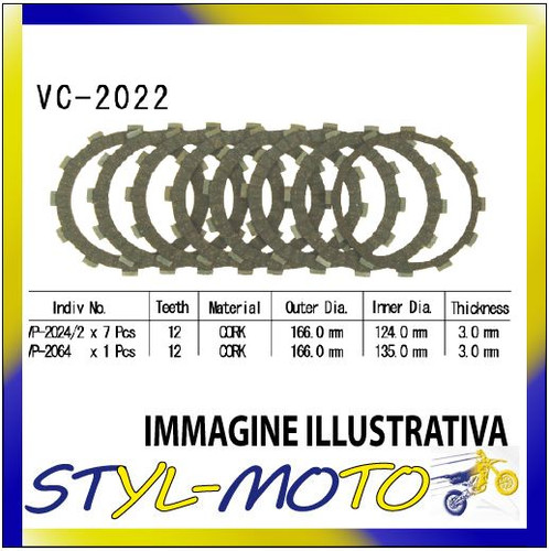 Kit disques embrayage en - kit,