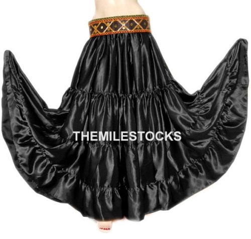 Jupe tms noire - en, satin