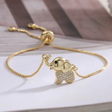 Elephant Bracelet Adjustable