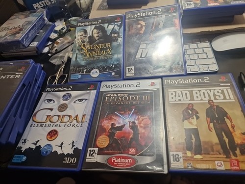 Lot jeux ps2 - lot, ps2-combat