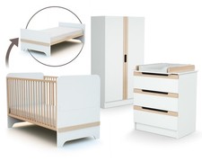 Chambre bébé lit commode à - chambre, lit,