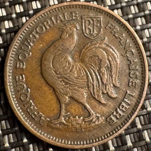 Piece centimes afrique - piece, 50