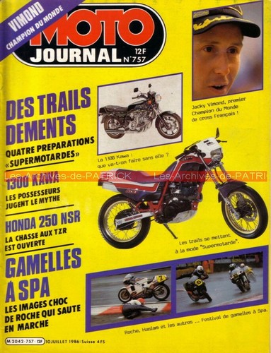 Moto journal 757 - 757, kawasaki