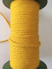 1 mètre de soutache jonquille coton 3mm
