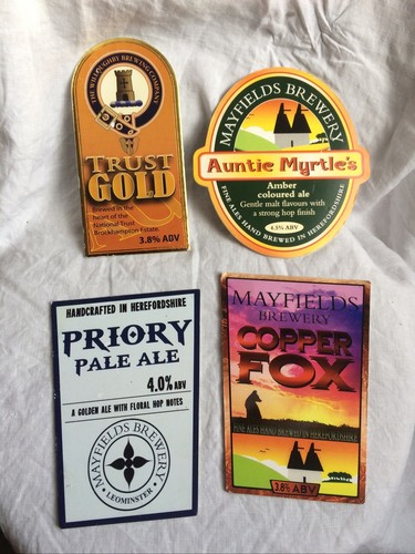 Advertising beer pump labells - advertising,