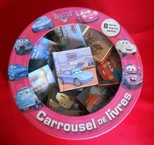 CARROUSEL DE LIVRES disney pixar cars 8 mini-livres POP-UP