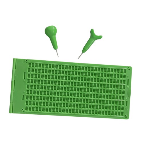 Ardoise écriture braille - ardoise, d'écriture