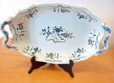 Plat en faïence : Rouen