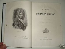 279 Daniel de Foe Aventures de  Robinson Crusoé