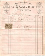 Bordeaux (33) Facture