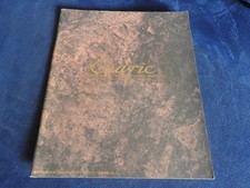 catalogue Nissan Cedric 1991