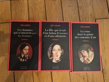 MILLENIUM la trilogie STIEG  LARSSON  - Actes Sud Grand format
