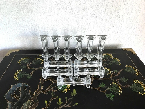 Porte couteaux verre - porte-couteaux, en