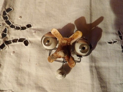 Yeux riboulants poupée - ,
