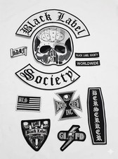 Black Label Society Patch Set