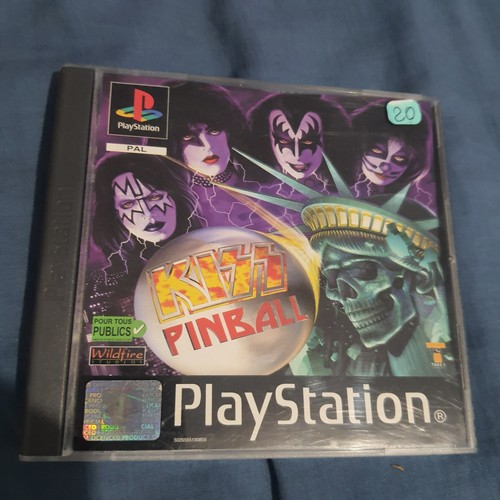 Kiss pinball sony playstation - pinball,