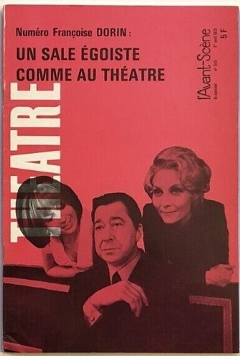 Avant scène - (theÂtre), l'avant-scène