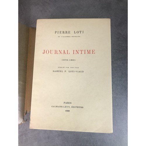 Pierre loti journal - loti,