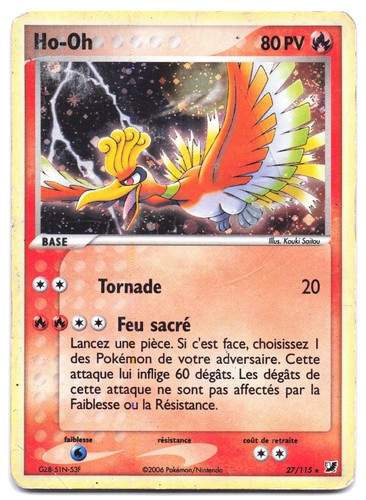 Carte pokémon 115 ex - pokémon, 27/115