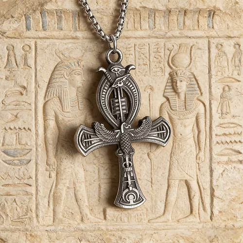 Pendentif croix ankh sa - pendentif,