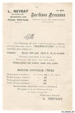 FAC-BFP1-0315-FACTURE - SARDINES PRESSEES - L NEYRAT - BORDEAUX