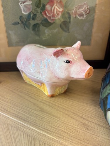 Terrine tirelire vintage - 🐷,