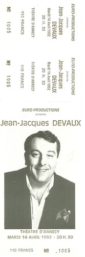Rare ticket spectacle - ticket,