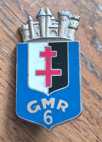 Insigne gmr groupement - 6°,