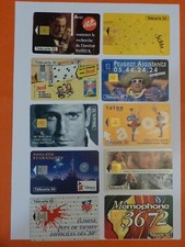 LOT N° 8 - 10 CARTES