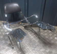 Porte bagage Sissybar support valise selle origine Moto Guzzi Nevada 750 LK 2003