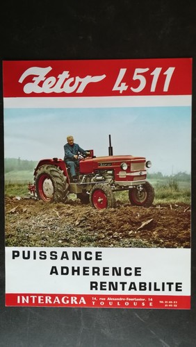 Brochure tracteur zetor - brochure,