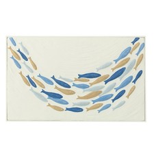 Déco Murale Banc de Poisson "Doli" 60cm Multicolore