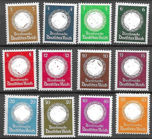 Timbres 1942 allemagne - allemagne, 3e