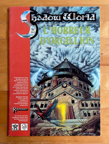 Shadow world l - shadow, l'horreur
