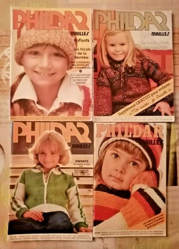 Lot catalogues phildar - catalogues,