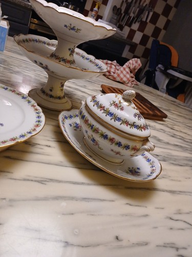 Porcelaine paris sauciere - porcelaine,