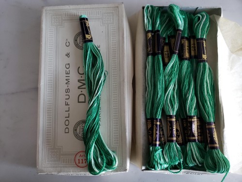 Vintage box green shades - box, 11