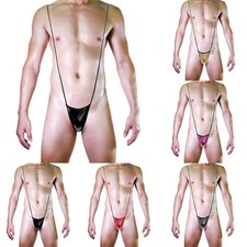 Combinaison string body sexy homme Borat V Sling coupe stretch maillot de bain