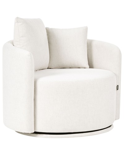 Fauteuil pivotant tissu - pivotant, en