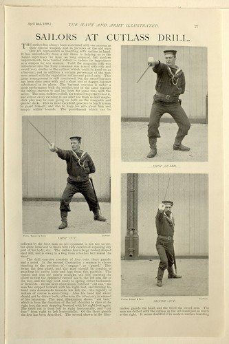 1898 imprimé sabre marin - imprimé, de