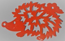 HERISSON STICKER - AUTOCOLLANT 7.5 x 5 cm - NIGLO