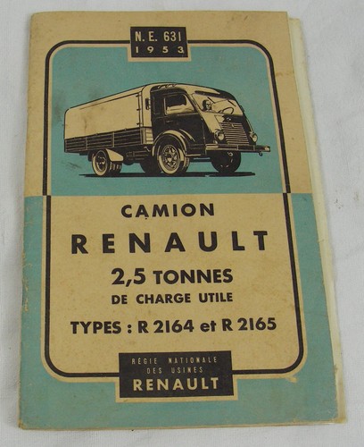 Manuel entretien camion - entretien,
