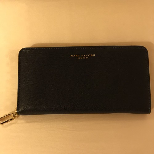 Marc jacobs black long - long, wallet