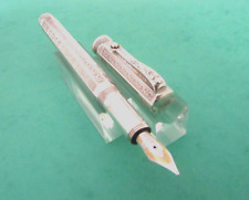 STYLO PLUME MONTEGRAPPA MODELE REMENISCENCE SERIE LIMITEE EN ARGENT MASSIF P484