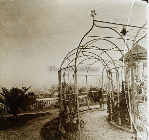 Maroc 1931 kiosque métallique - maroc,