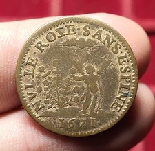 #77-334 ~ Token / Jeton - Amour et Mariage - Rare