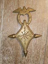 Croix Touareg En Bronze /